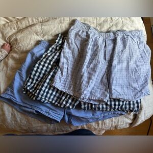 J.Crew Men’s Boxer Shorts - Large bundle of 3